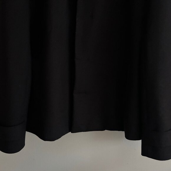 $495 Icebreaker Pure Plus 380 Merino Wool Button up Black Coat/ Jacket — Large - Picture 4 of 16